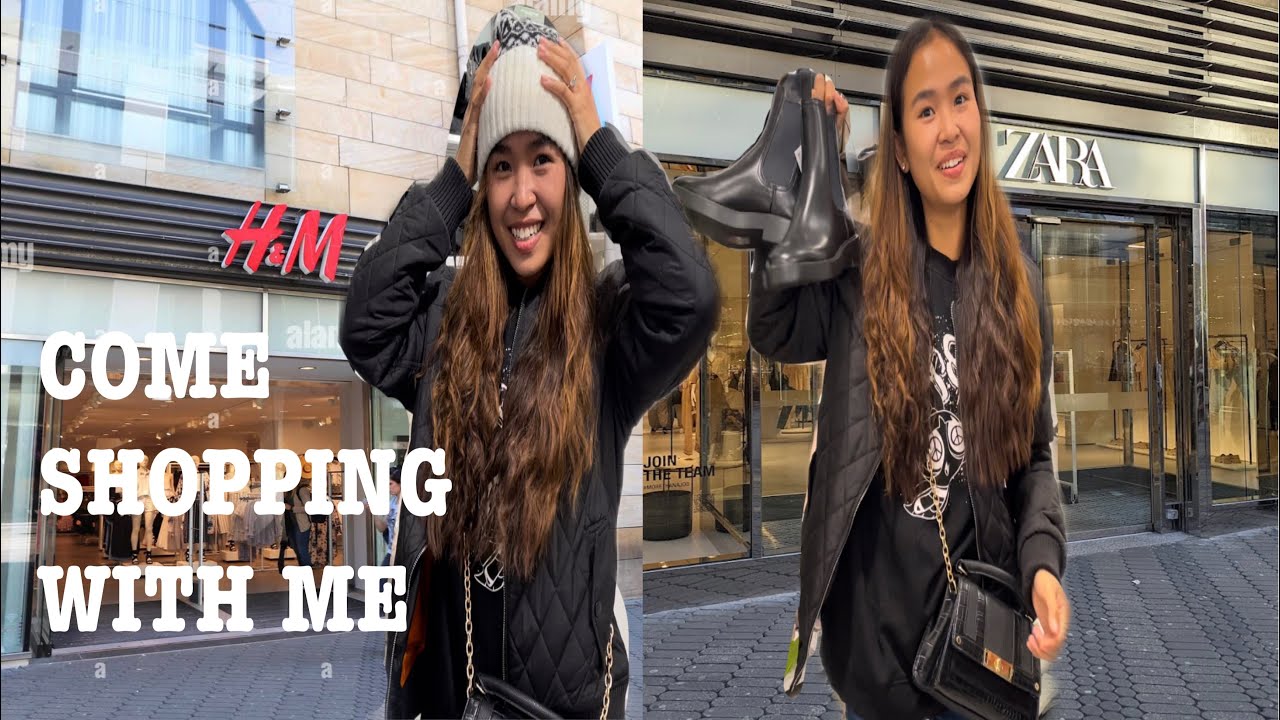 COME SHOPPING WITH ME ( ZARA, H&M )