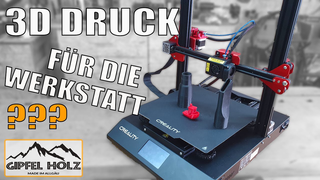 Creality CR 10S Pro V2 - 3D Drucker für Anfänger? Erste Schritte - Test - Creality 3D - Erfahrungen