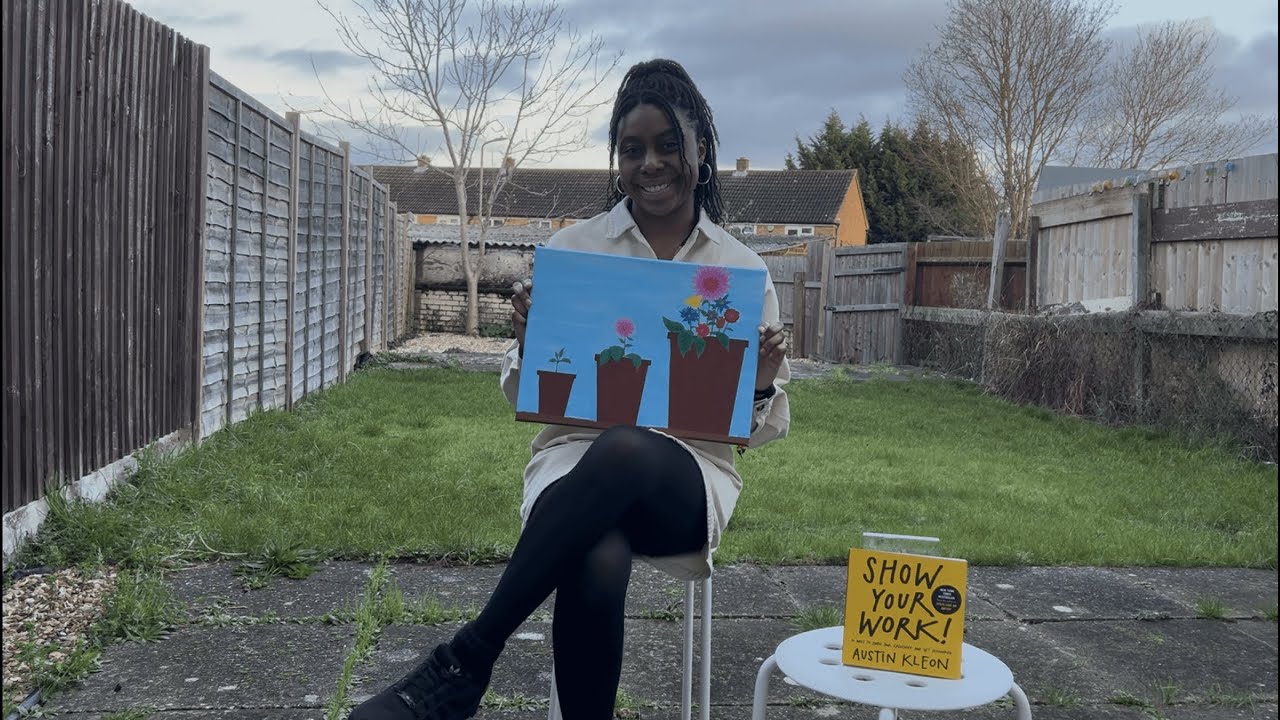 Book Review & Paint | Show Your Work by Austin Kleon | Budding Bibliophile