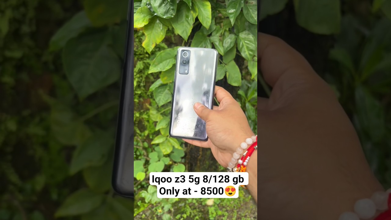 iqoo z3 5g 8/128 gb mai apne saray saman ke sath mai full working in best price to deal grab karlo 😍