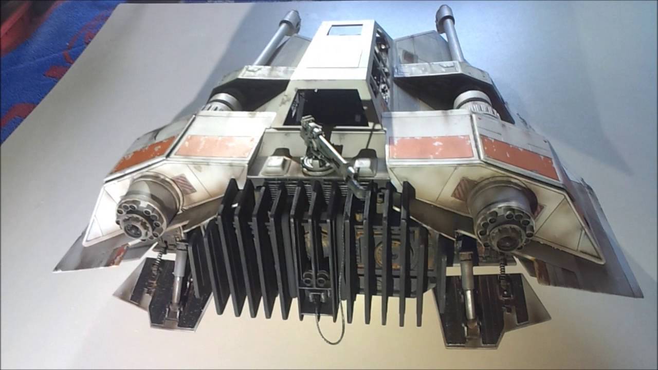 MASTER REPLICAS SNOWSPEEDER REPAINT AND MODS