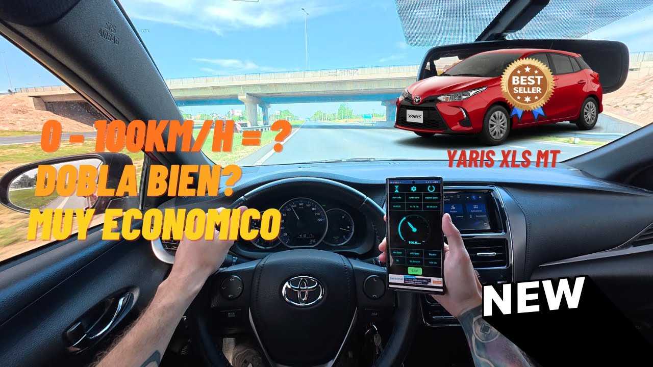 Manejando el auto mas vendido de Argentina (Toyota Yaris) - POV