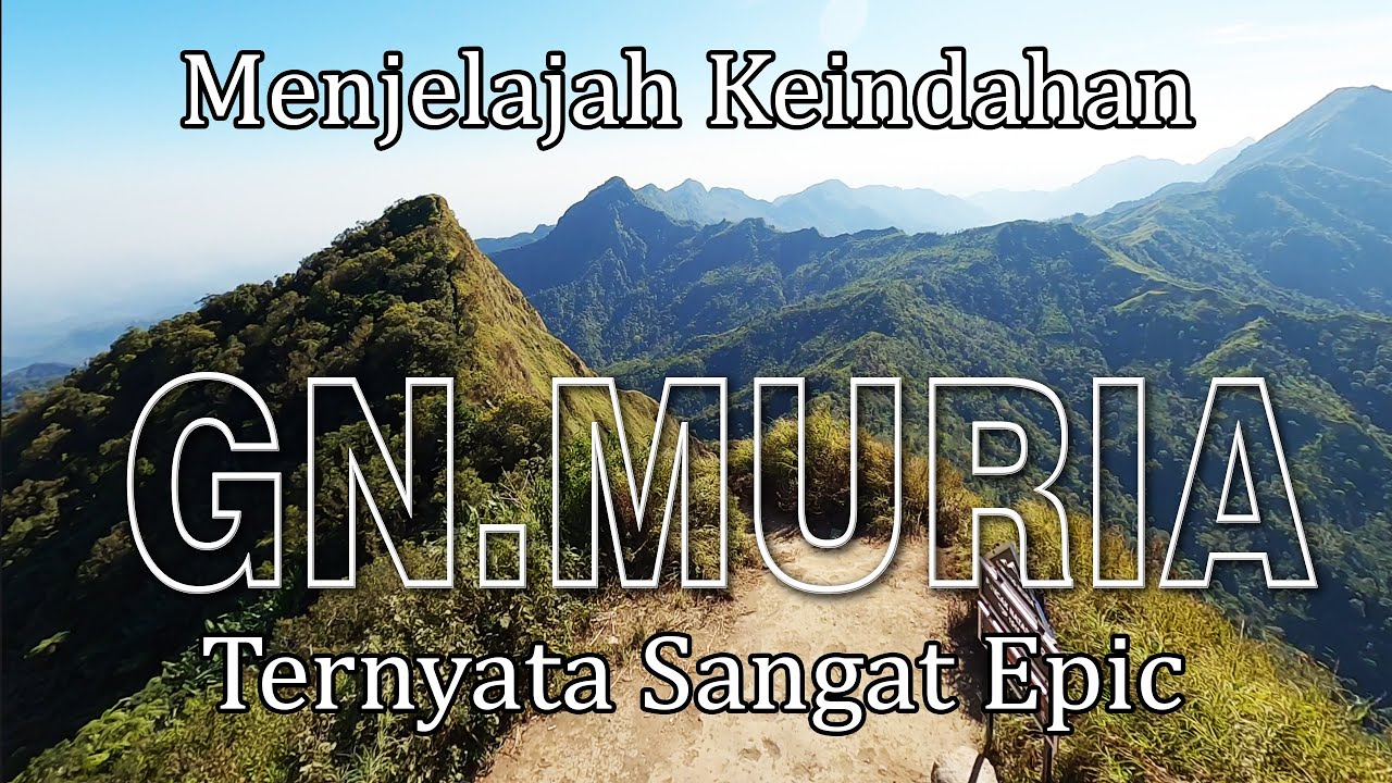 MENJELAJAH PUNCAK MURIA | PART 1 OF 2 | FPV DRONE