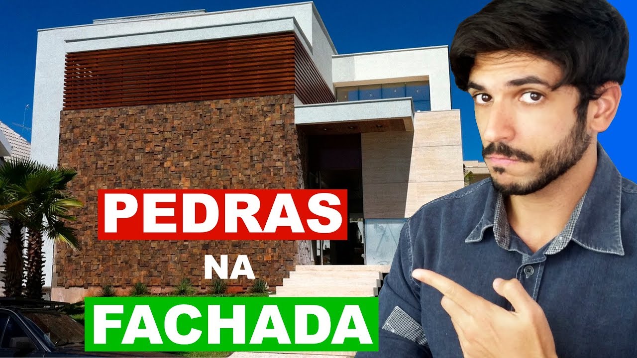 PEDRAS na FACHADA da sua CASA