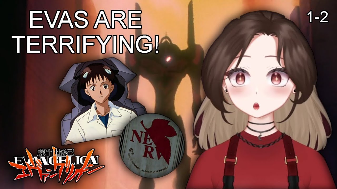 *FIRST TIME WATCHING* Neon Genesis Evangelion | Nova Reacts | EP 1-2