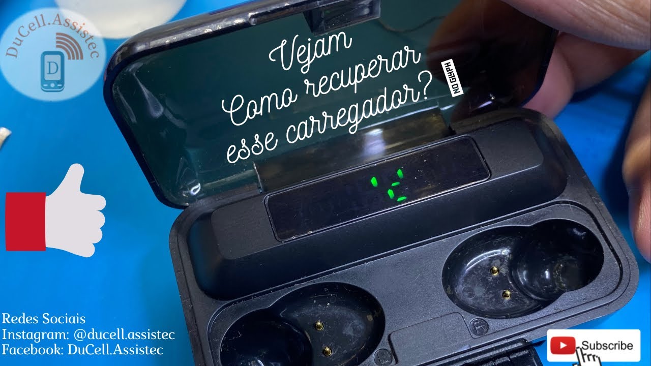 Troca do conector de carga da caixinha de fone de ouvido bluetooth?
