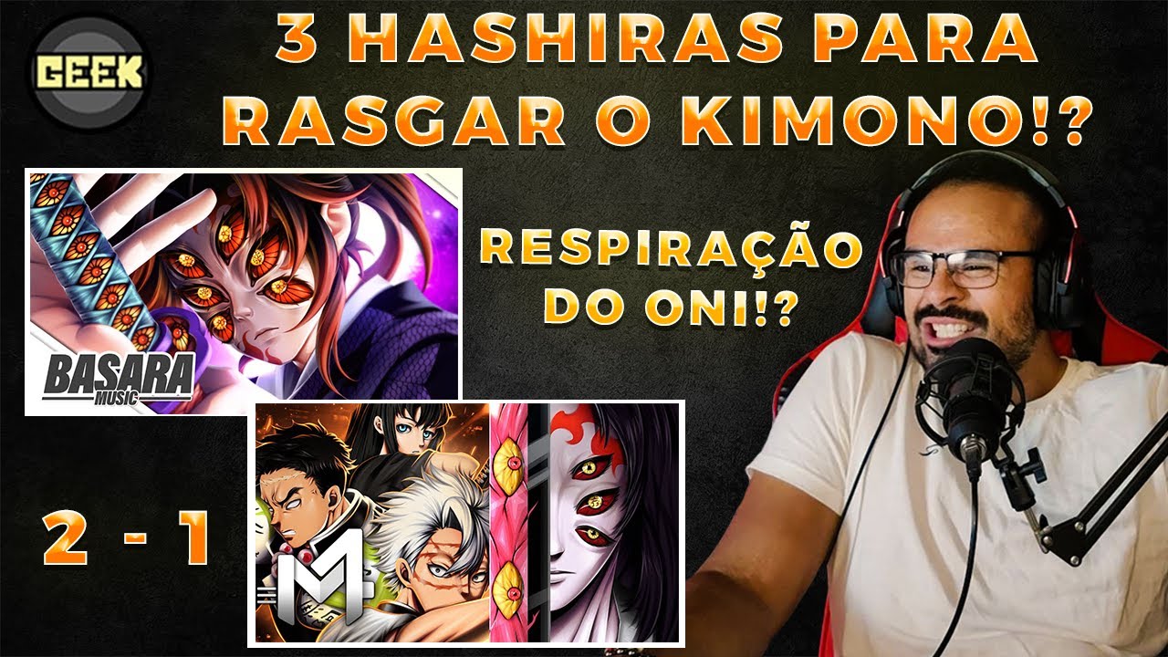 REACT Deus da Lua | Kokushibo (Demon Slayer) Basara & Hashiras x Kokushibo (Kimetsu no Yaiba) M4rkim