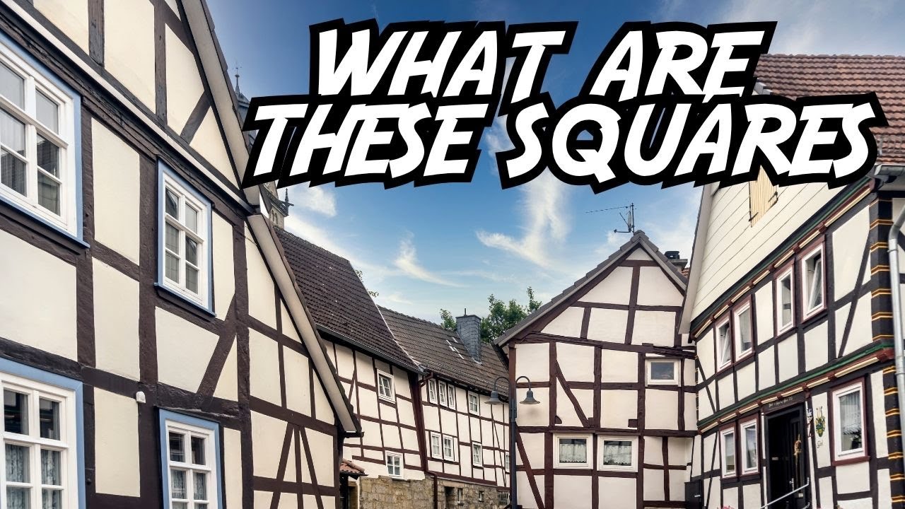 Почему так много исторических домов были черно-белыми?