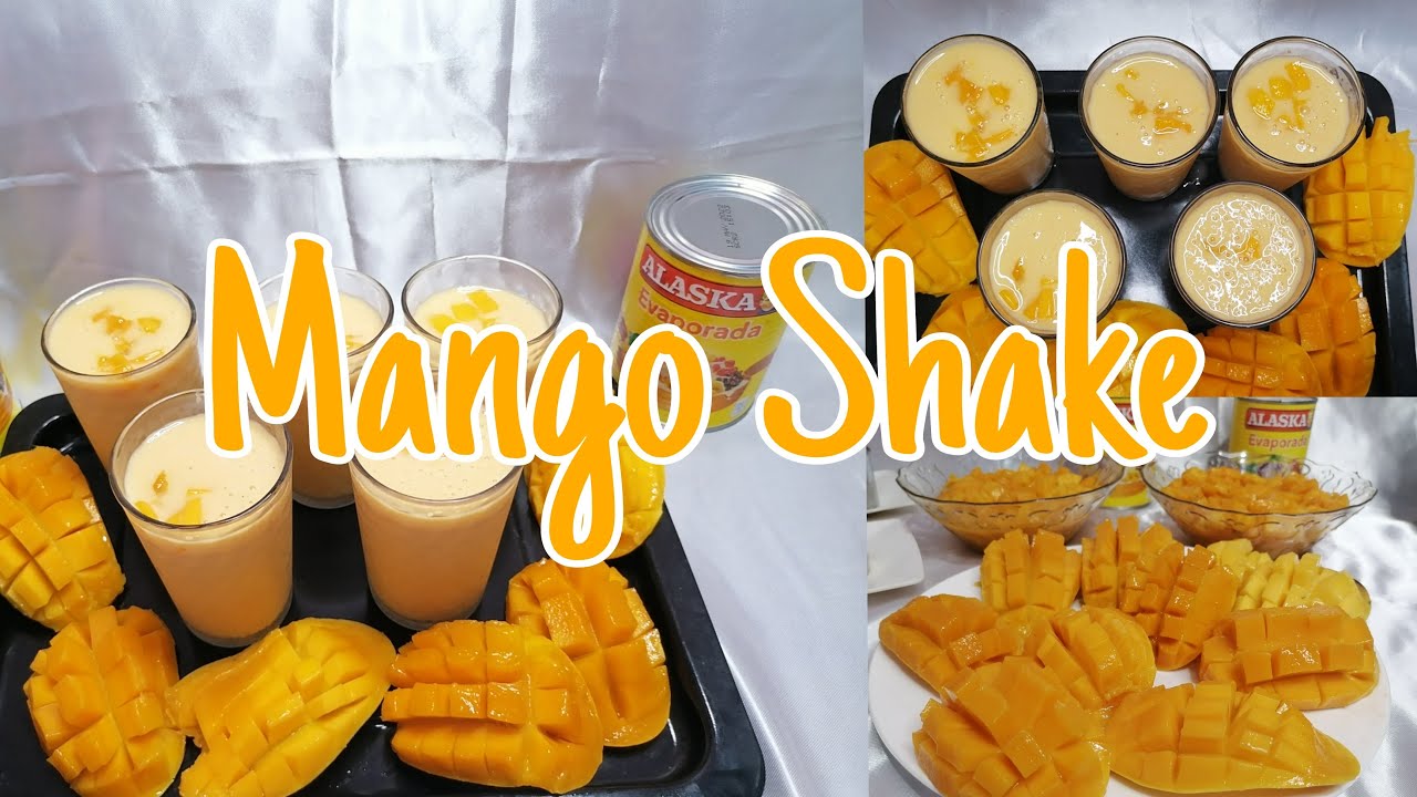 Mango Shake | How to make Mango Shake | Filipino Style | Easy recipe/ Mae Meal Vlogs