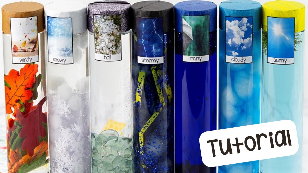 Weather Sensory Bottles