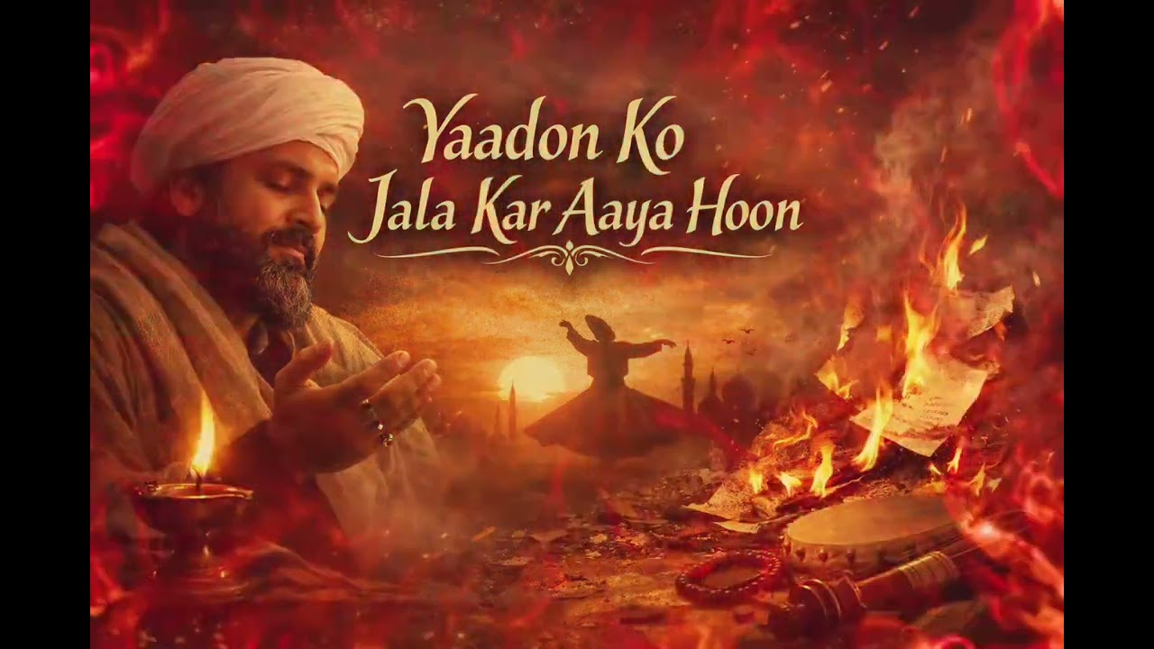 Yaadon ko jala kar aaya hu#YaadonKoJalaKarAayaHoon#SufiSong#SufiVibes#SufiMusic#SoulfulMusic