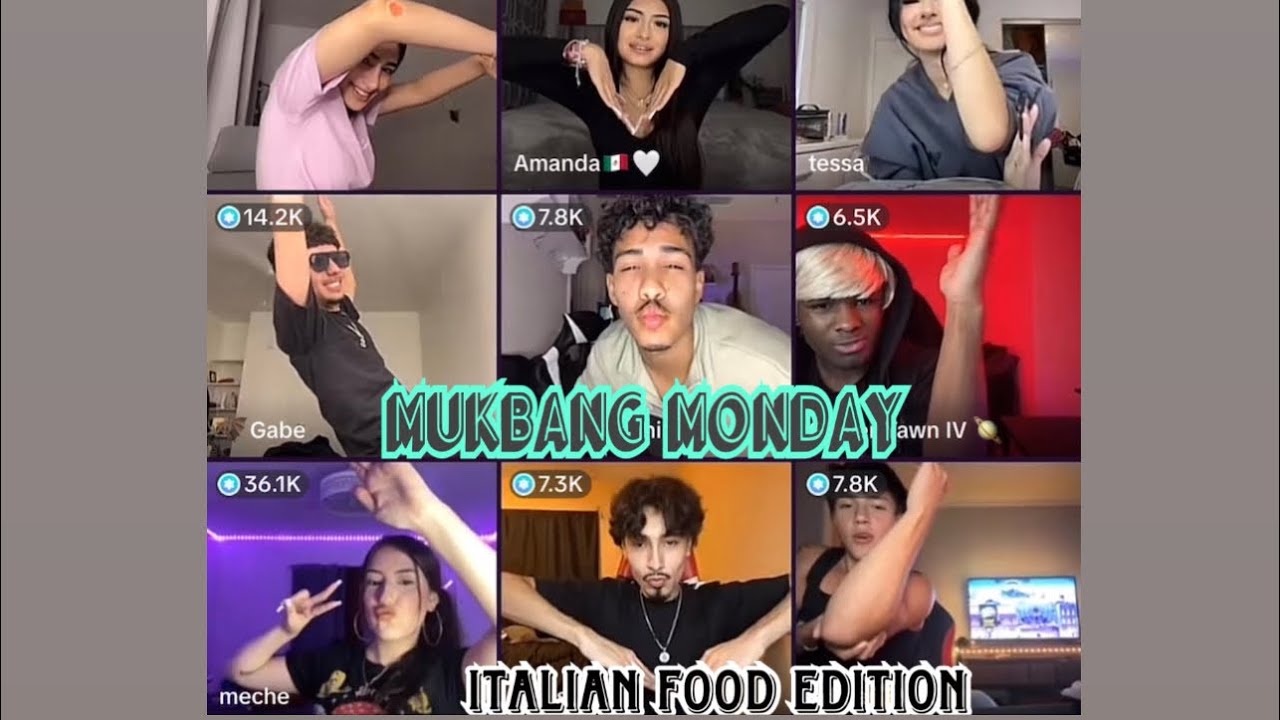 Mukbang Monday with Adolla, Amanda, Tessa, Gabe, Cristian, The Villain, Meche, Jesus, and Eddie
