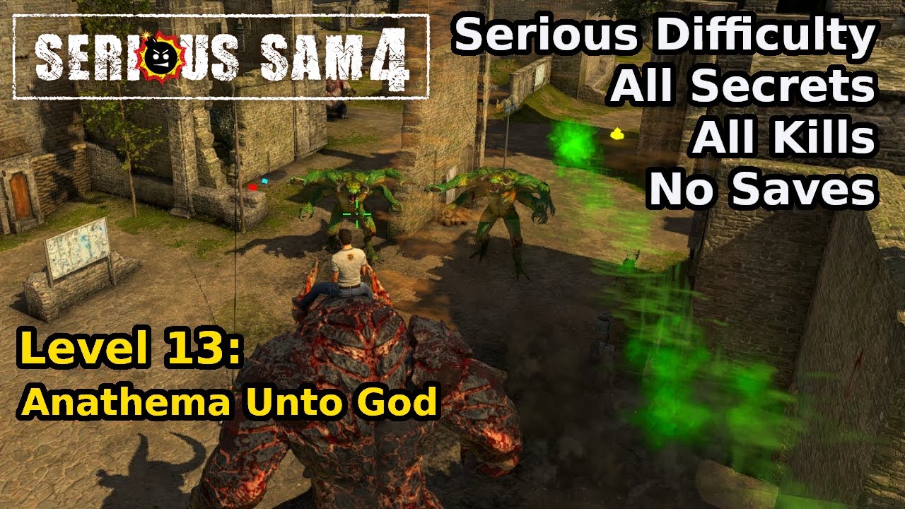 Serious Sam 4 - 13: Anathema Unto God (Serious 100%)