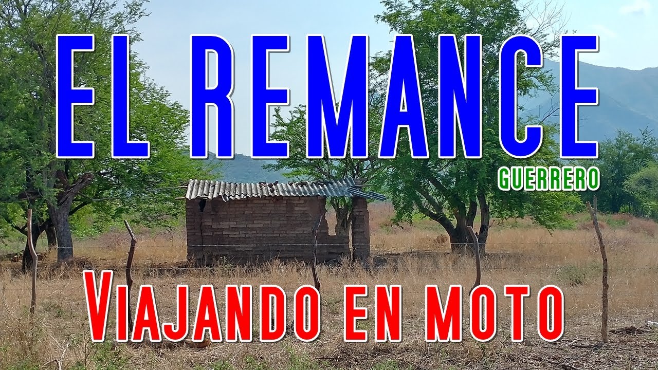 Viajamos en moto a este lindo lugar EL REMANCE guerrero una comunidad tranquila y muy colorida.