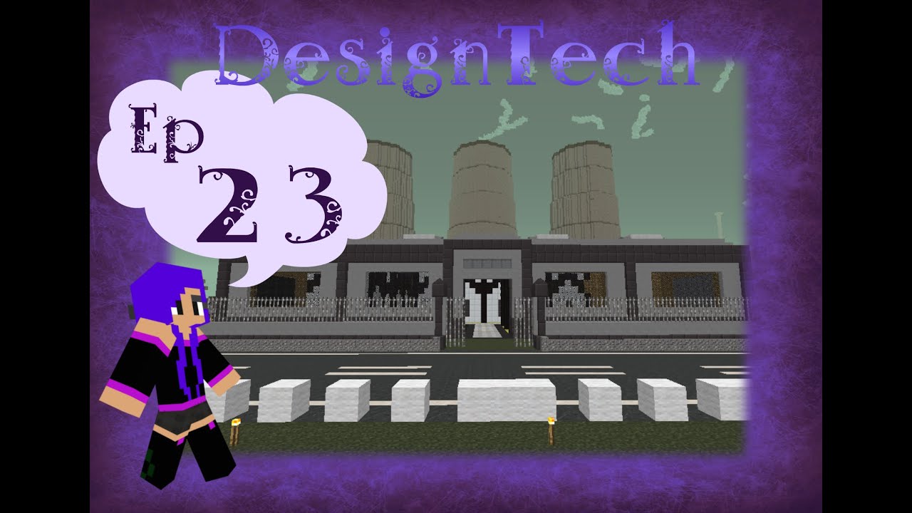 Minecraft: DesignTech ep 23, Walling in the power