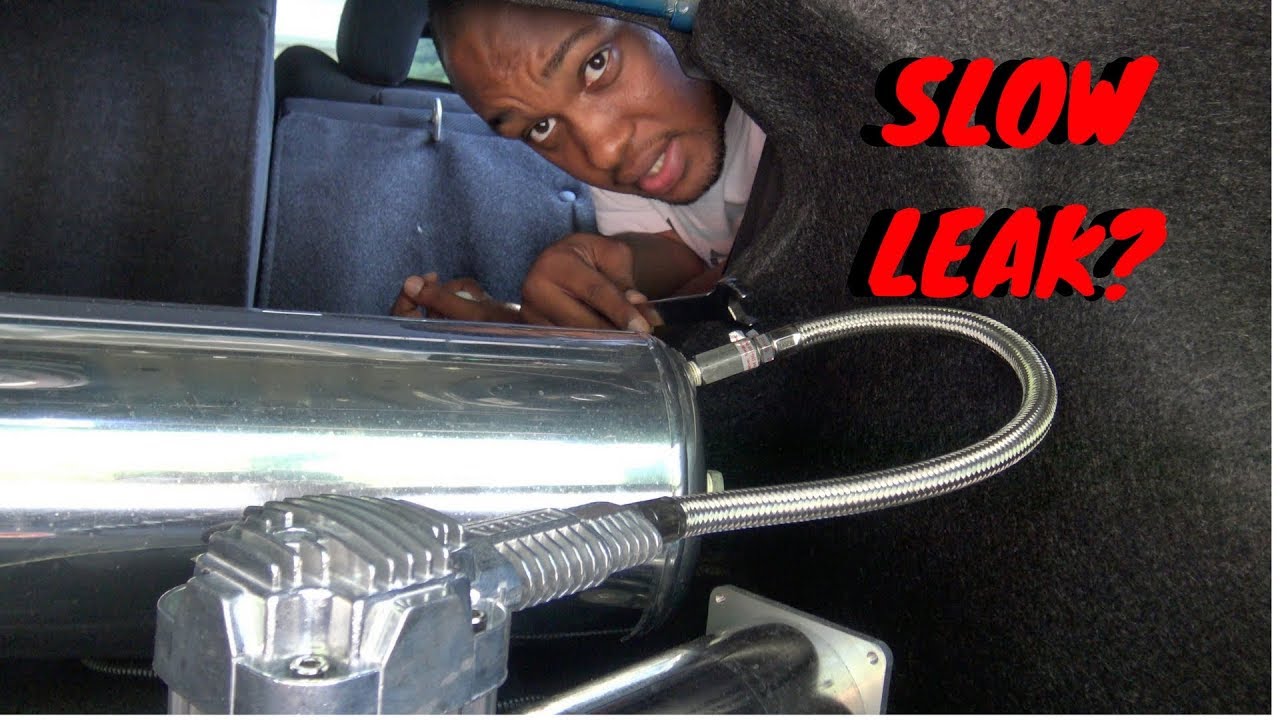 AIR TANK SLOW LEAK + HOW DOES AIR SUSPENSION WORK!
