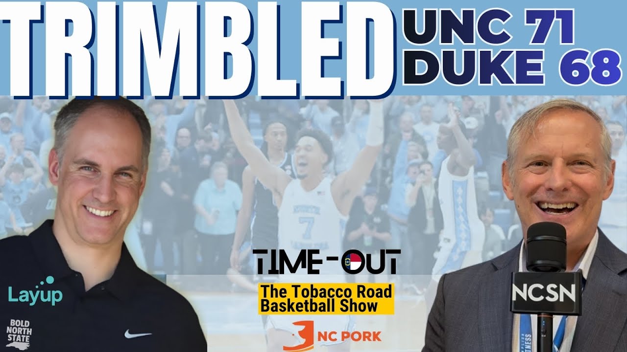 DEVILS GET TRIMBLED! Coach Keating + DG Take You Inside Carolina's Big Home Win, 71-68 over Duke