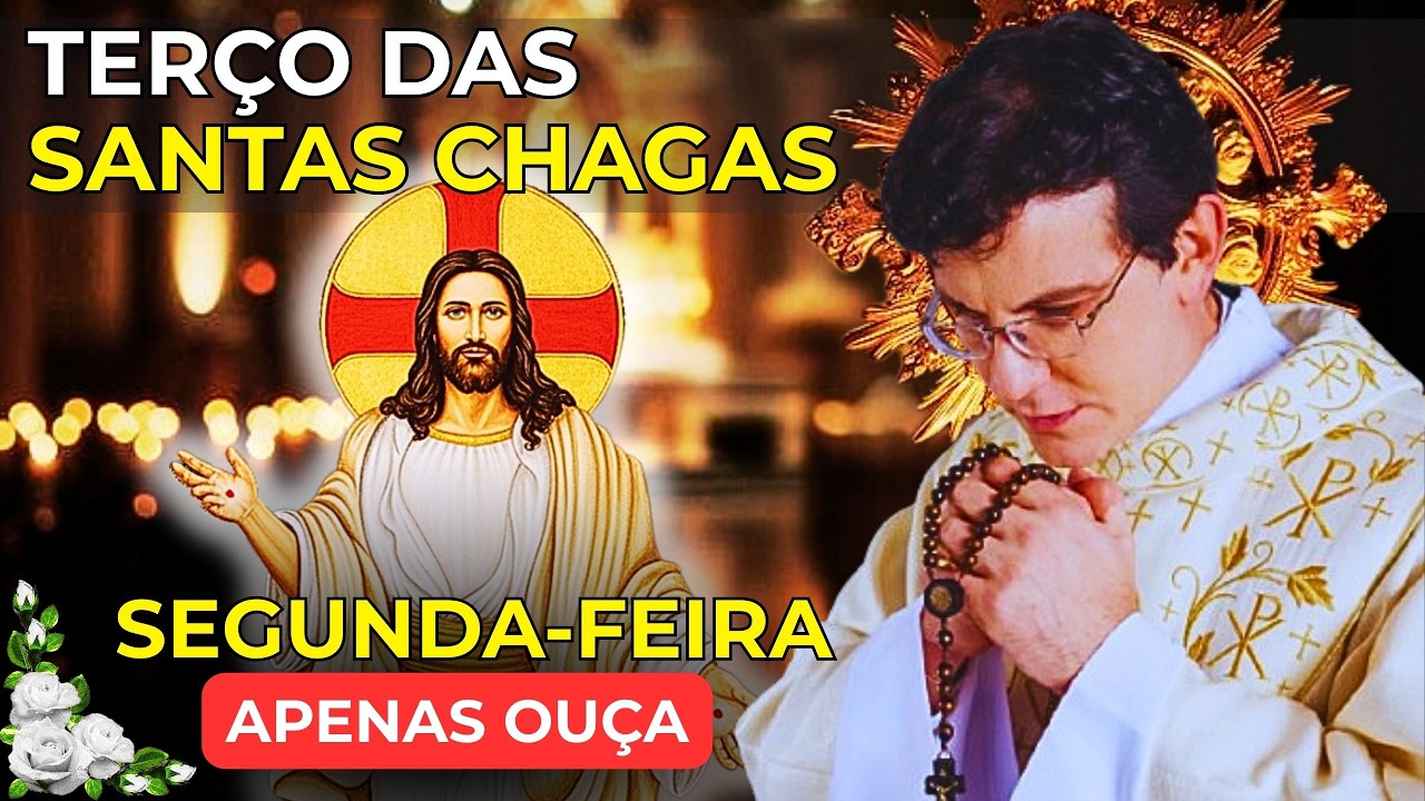 📿Clame hoje no Terço das Santas Chagas de Cristo: Saúde restaurada 🌻