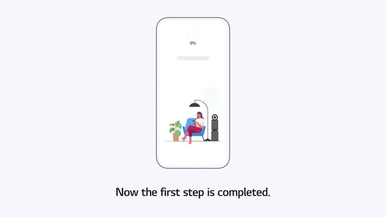 [LG ThinQ] Подключение устройства к приложению LG ThinQ по Wi-Fi — iPhone
