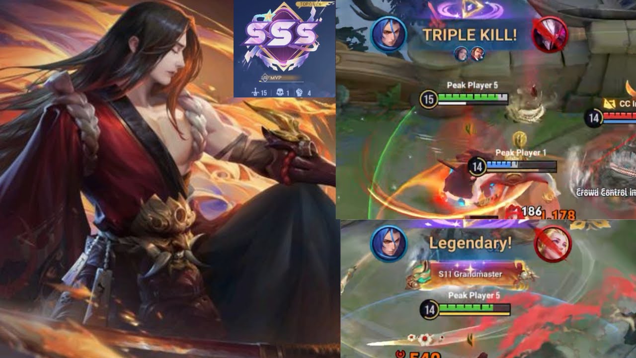 AGGRESIVE AND INSANE GAMEPLAY OF UKYO TACHIBANA | HONOR OF KINGS