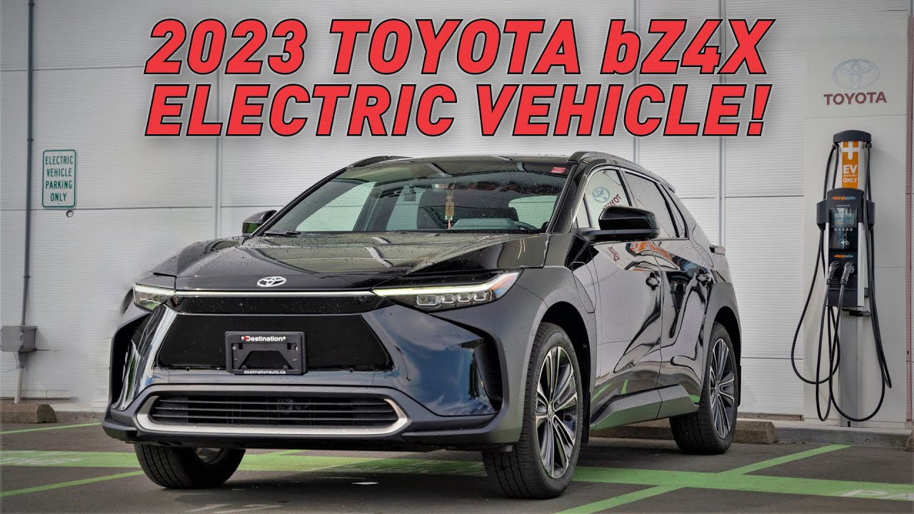 2023 Toyota bZ4X - Toyota's Battery Electric SUV Walkaround Tour | Destination Toyota Burnaby