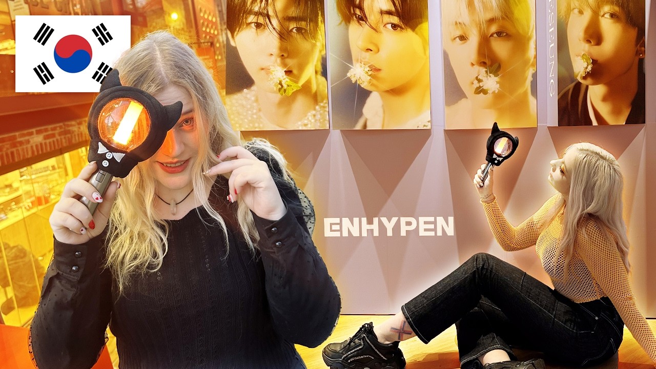 VISITING BTS, ATEEZ, ENHYPEN and TXT LOCATIONS (J-Hope's bench, Soobin's bday) 🇰🇷 YEAR IN KOREA #56