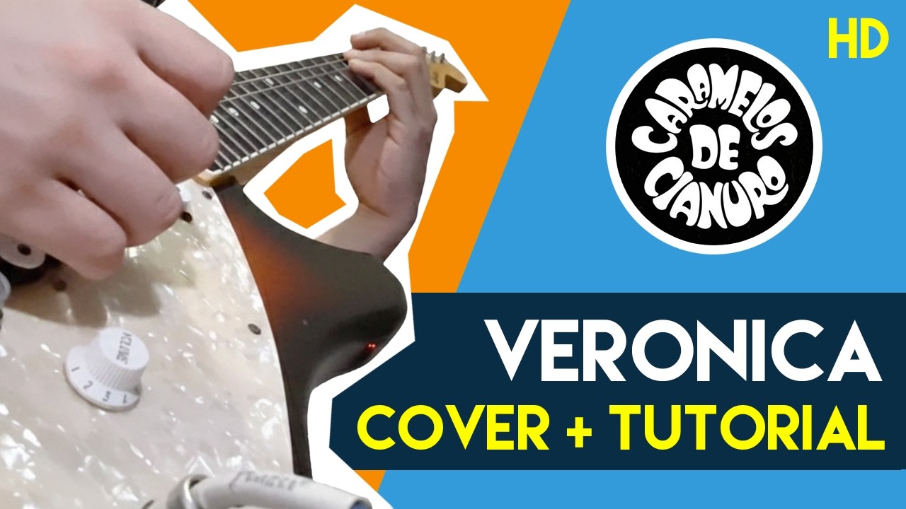 Veronica - Caramelos de Cianuro | Guitar Cover + Zoom G3Xn Patch Tutorial