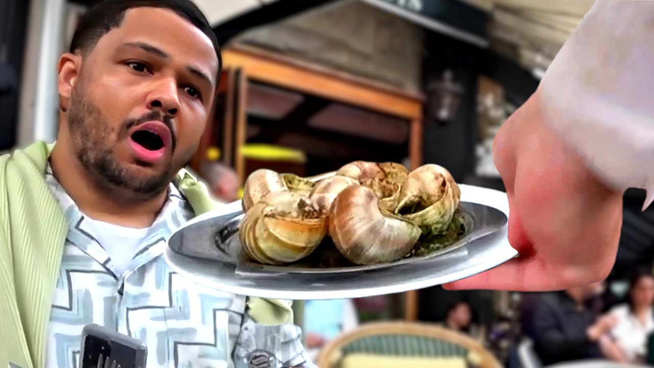 American Tries Escargot For The First Time...