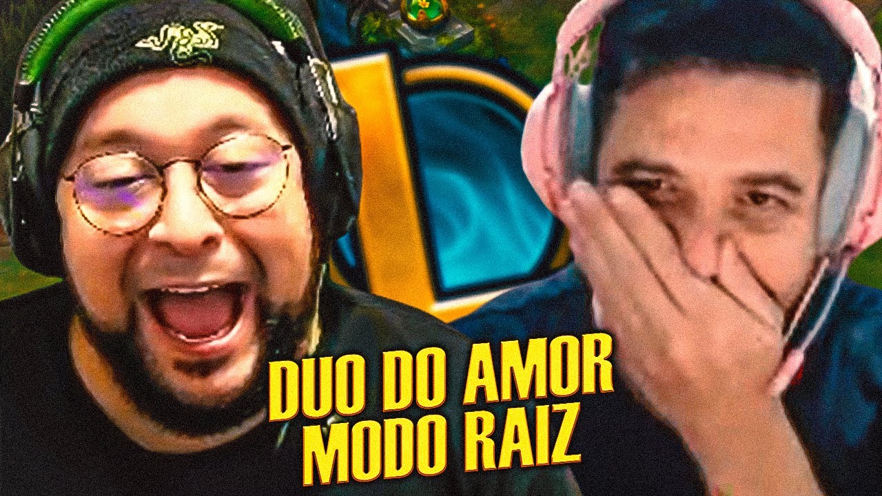 GORDOX E MUCA MURIÇOCA NO MAIOR ESTILO RAÍZ DO LEAGUE OF LEGENDS