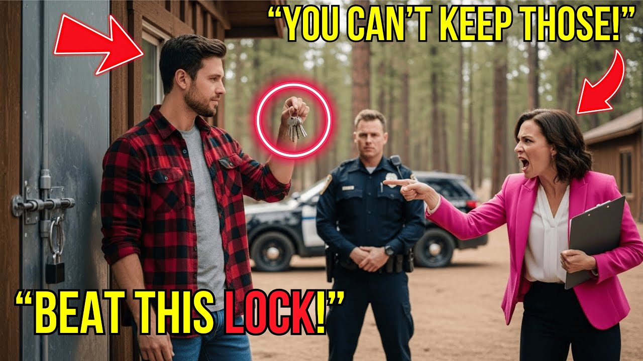Karen Called Police Because I Kept My Mountain House Keys — So I Installed a Lock She Can’t Beat
