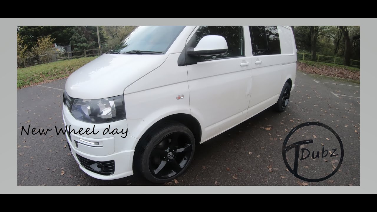 Vw T5 Alloy Wheel Fitting Guide #howto  #vwt5 #vw #alloys #refit #camper #diy #vanlife