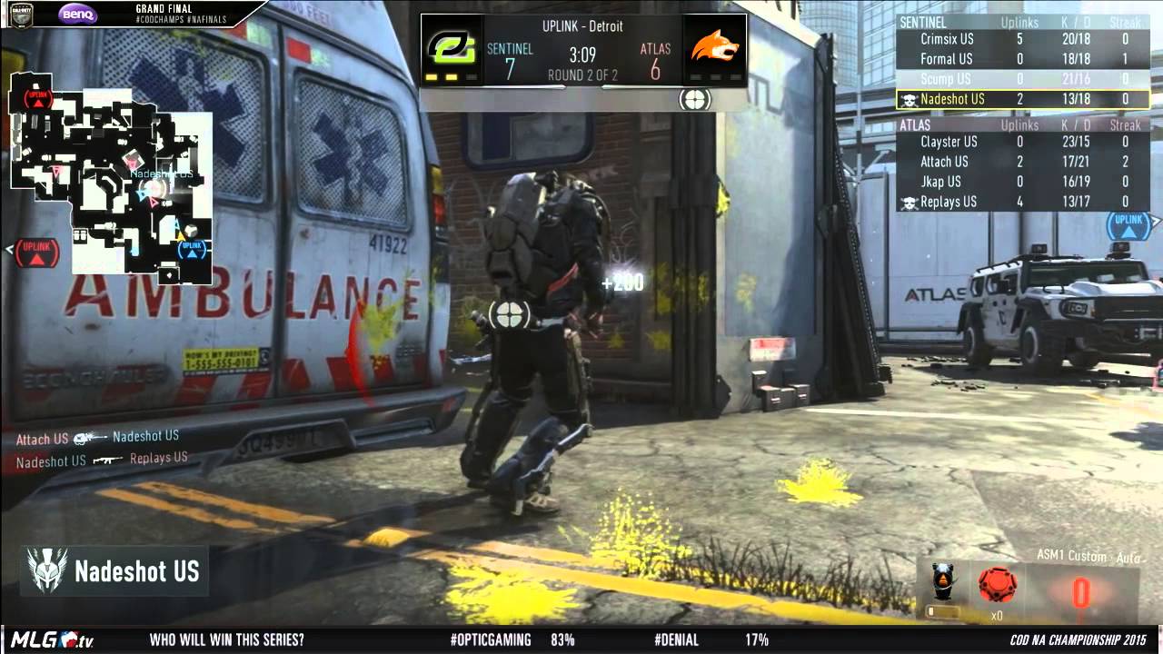 Optic Gaming vs Denial Esports - Game 3 - Grand Finals - North American Championships