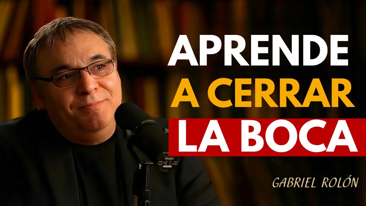 LAS 6 COSAS SOBRE TI QUE NUNCA DEBES CONTAR A NADIE (La #4 Te Hace Perder Poder) | Gabriel Rolón