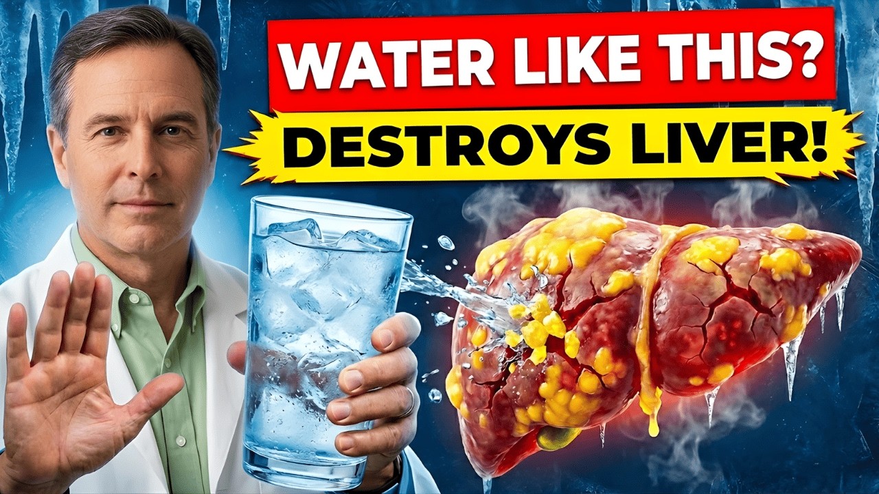 Fatty Liver Gets WORSE When You Drink Water Like This