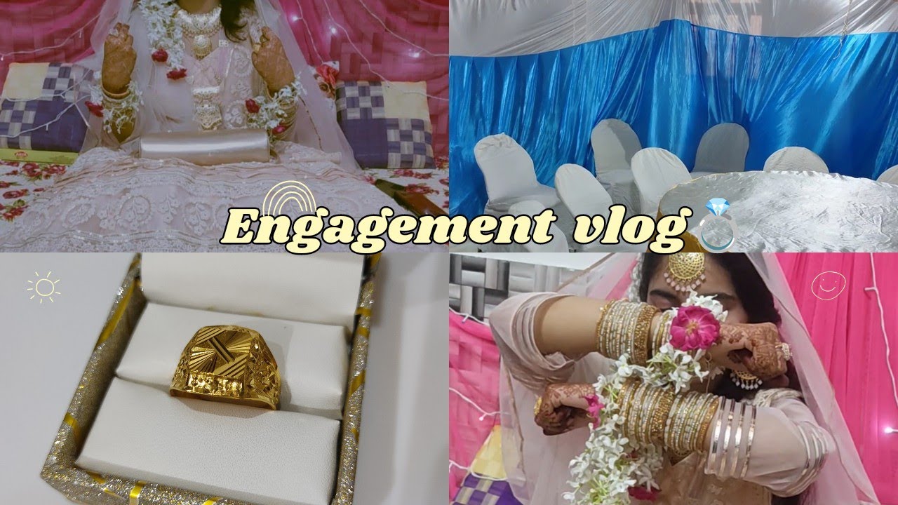 My Engagement Day Vlog💍 | Rasam, Gifts, Emotions etc. | Indian Muslim Ring Ceremony | Girls Space