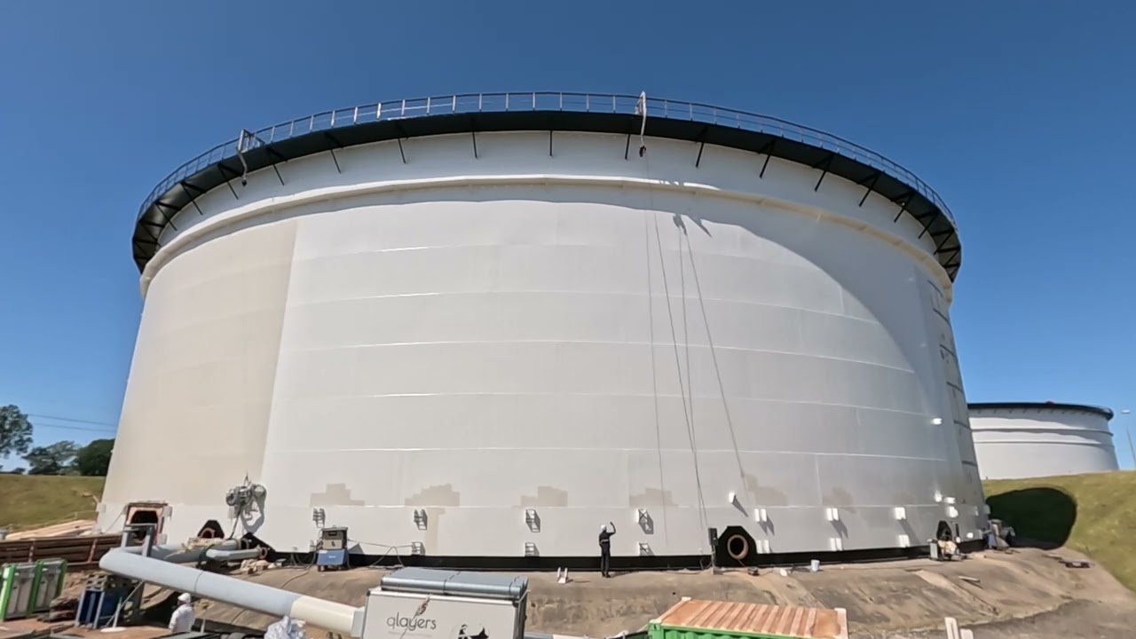 Robotic Solutions for Storage Tank Maintenance | 10Q Coating Robot