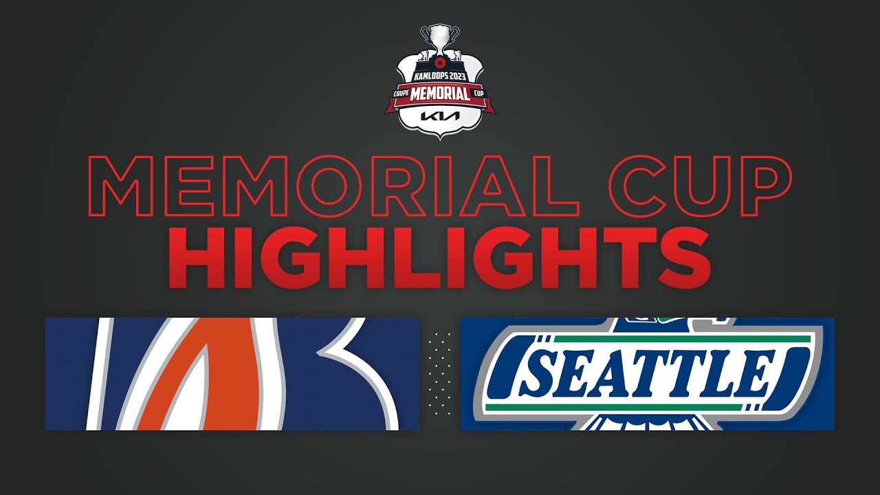Memorial Cup Highlights: Blazers (1) vs. Thunderbirds (6) - May 31, 2023
