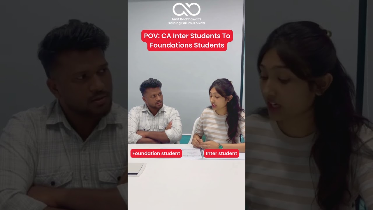 CA Foundation vs. CA Inter: The Scary Truth! 😂 | Amit Bachhawat Training Forum