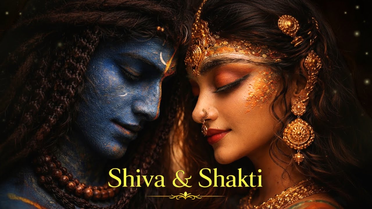 Sacred Love of Shiva & Parvati | Healing Bhajan for Meditation, Relaxation & Inner Peace