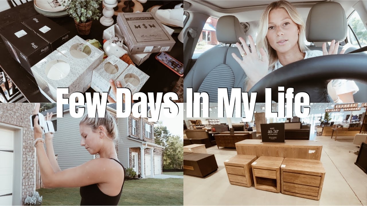 VLOG: apartment shopping, getting my ears pierced, RH outlet, Homegoods haul & a car chit chat