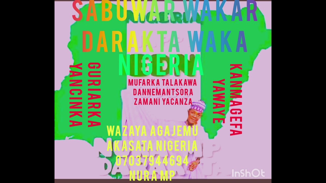 Sabuwar waka kasata Nigeria aagajemu new 