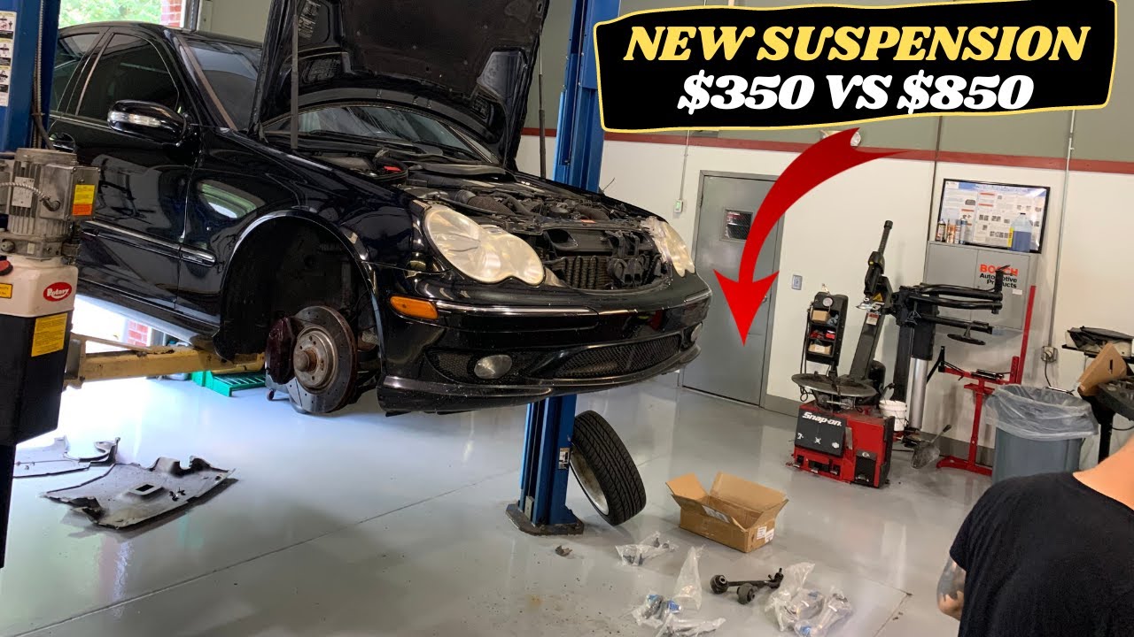 New Suspension Parts For The Mercedes C230 w203 (Daily Driver)