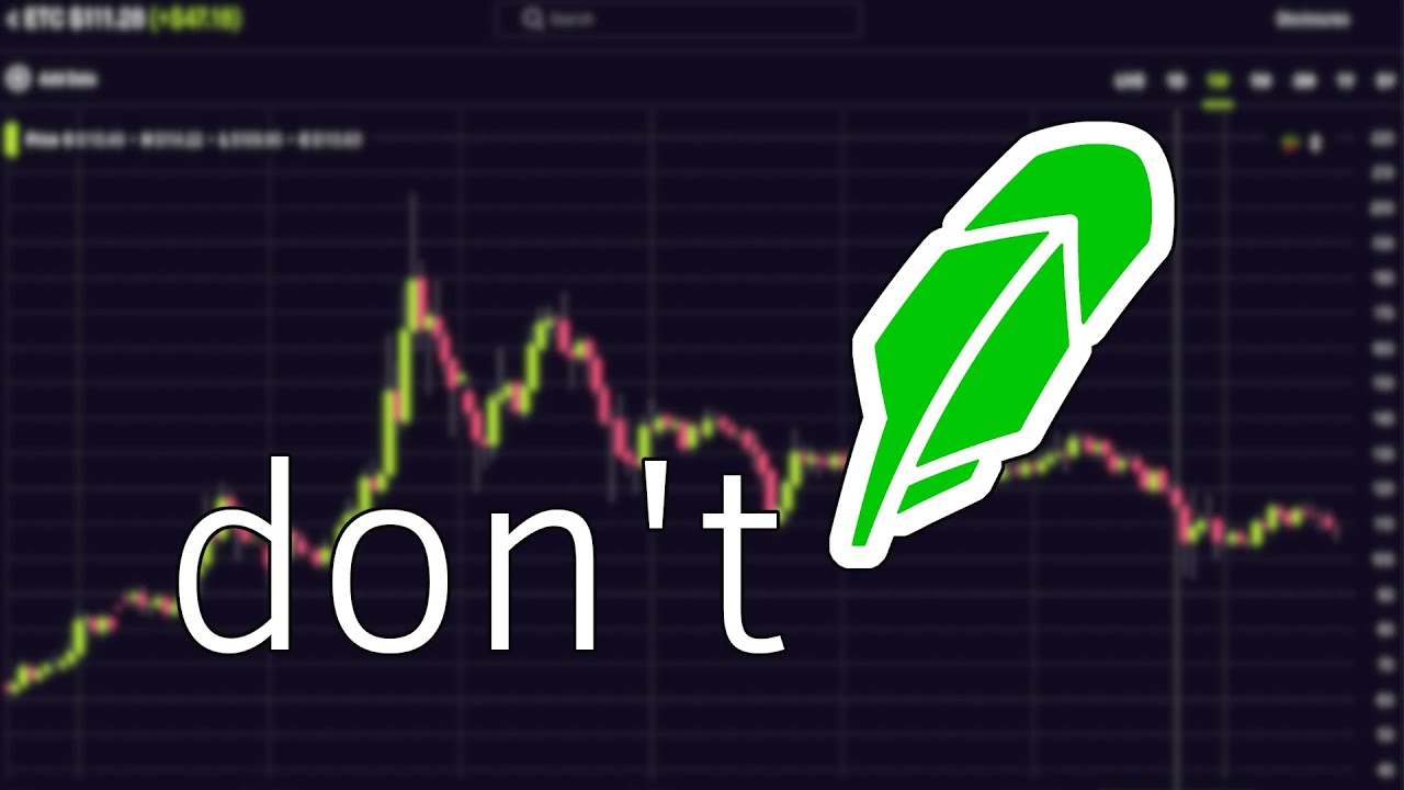 5 Reasons NOT to use RobinHood for Crypto