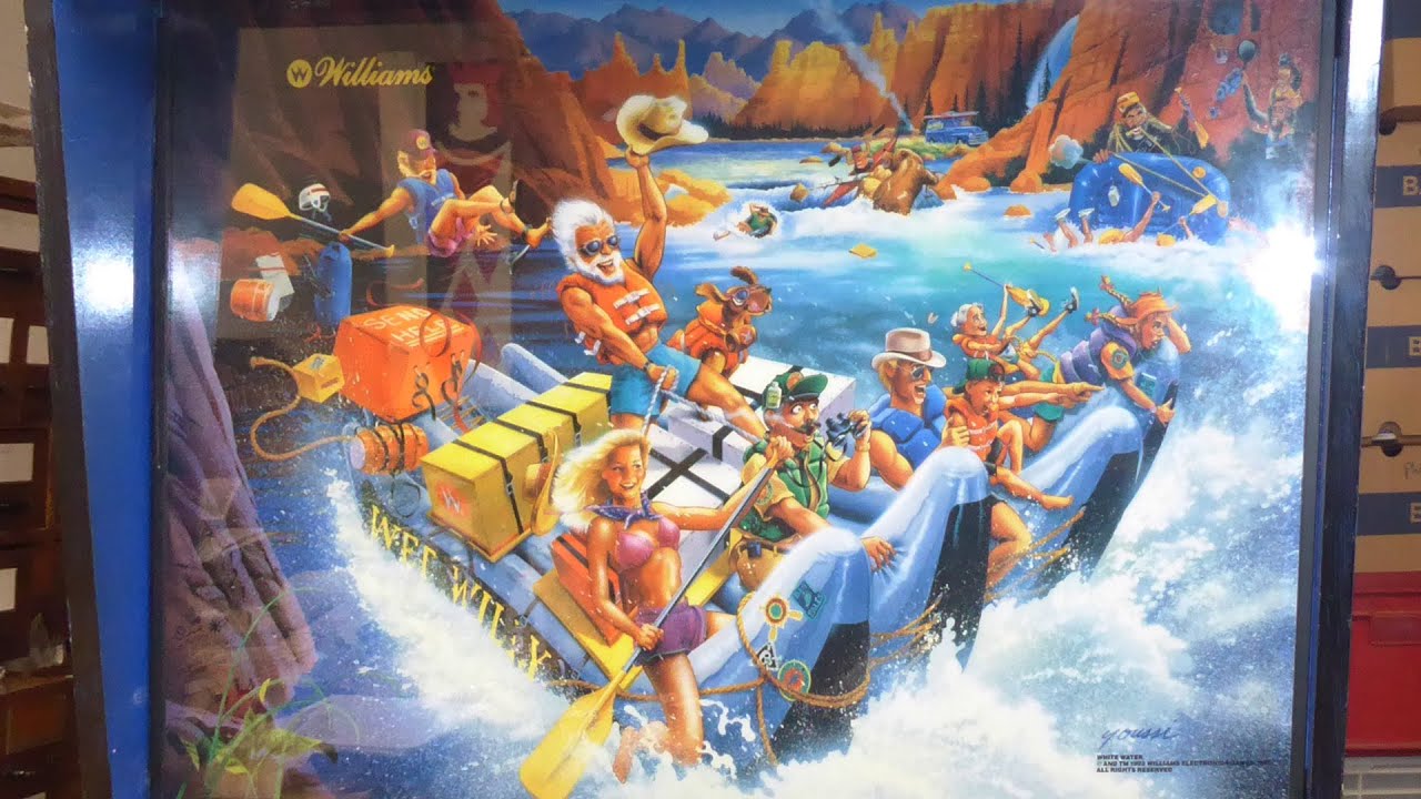 #0154 White Water Flipper von privatem Sammler - Teil 1