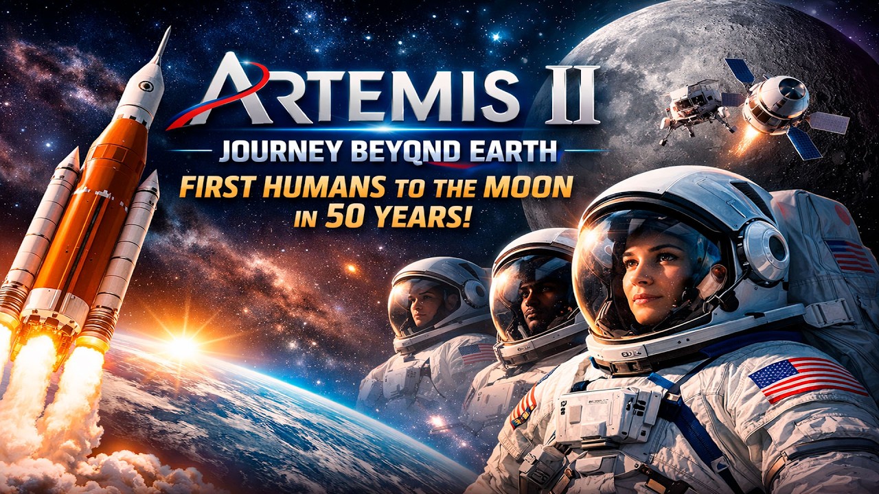 Artemis II: Journey Beyond Earth &ndash; First Humans to the Moon in 50 Years!