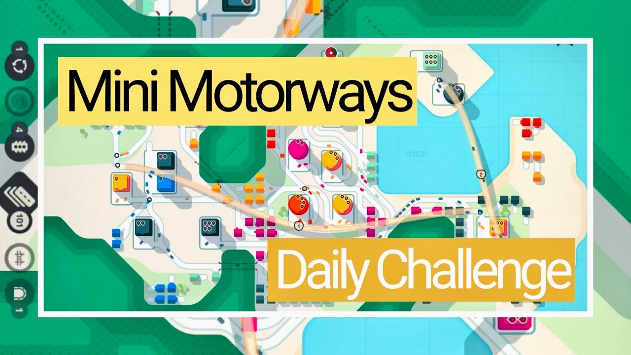 I'm in traffic light hell (MINI MOTORWAYS)