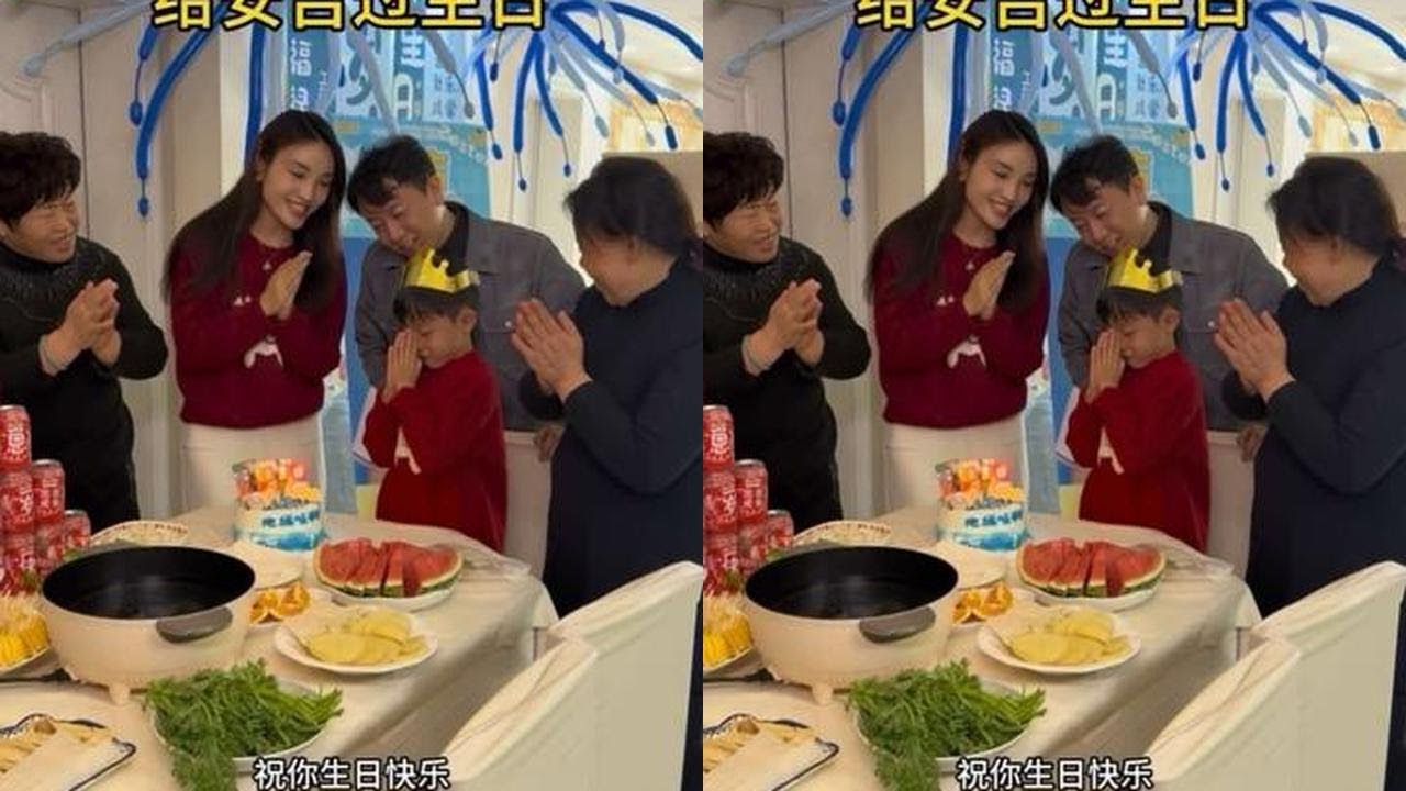 婆婆千里送礼，只为让安吉开心