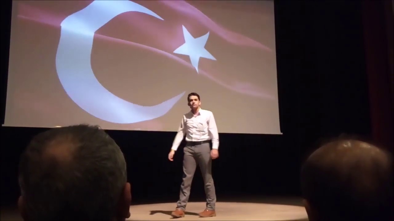 Çanakkale/Biga Atatürk Fen Lisesi - İstiklal Marşını Güzel Okuma Yarışması Birincisi