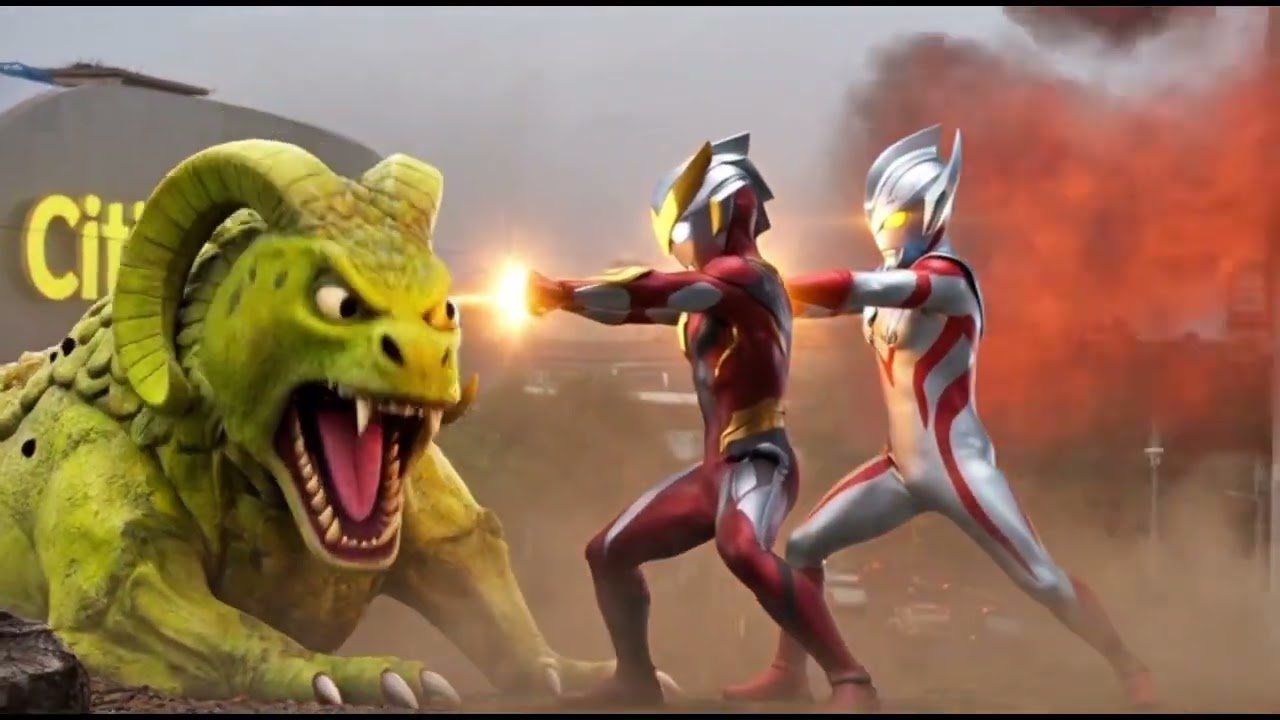 ULTRAMAN VOLT EPISODE 4 KEDATANGAN 2 DARK ULTRAMAN 