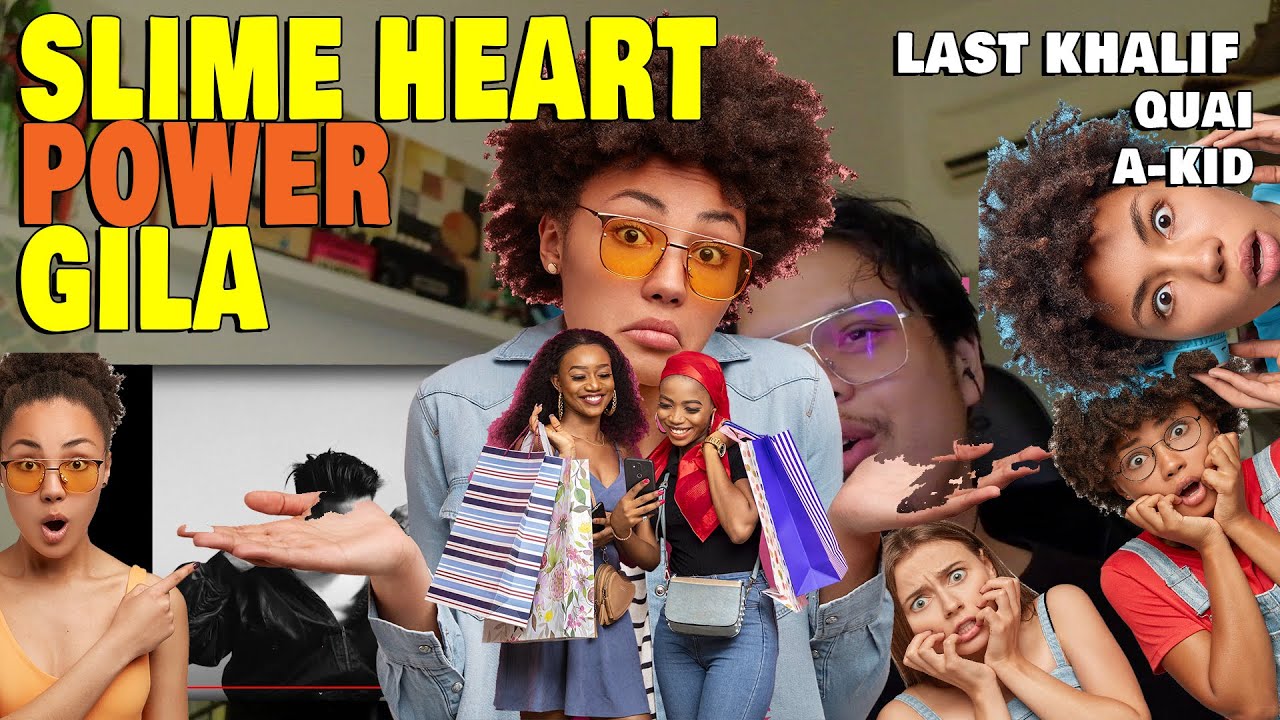 SLIME HEART #hqareact ~ LastKhalif &middot; A-Kid &middot; Quai